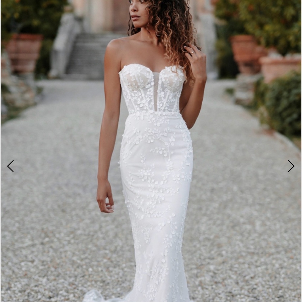 Abella by Allure Jamilah Strapless Wedding Dress - Brand New!